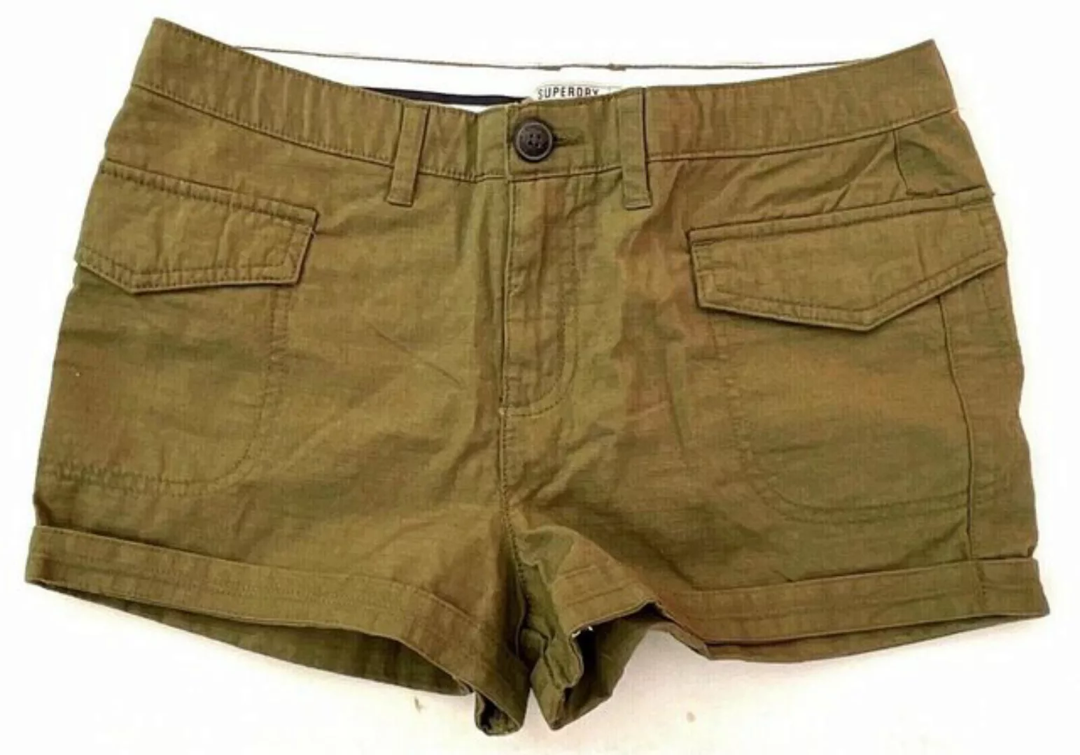 Superdry Cargoshorts Superdry Damen Utility Cargo Shorts, Capulet Olive/Grü günstig online kaufen