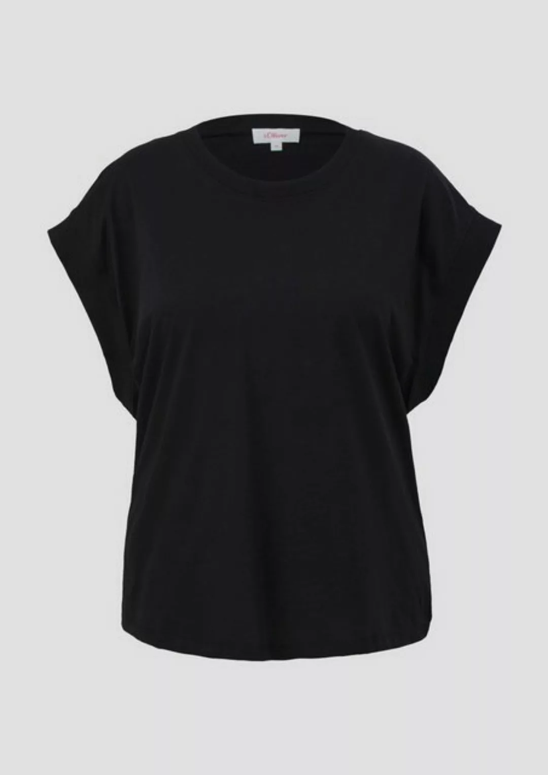 s.Oliver Shirttop T-Shirt aus reiner Baumwolle günstig online kaufen