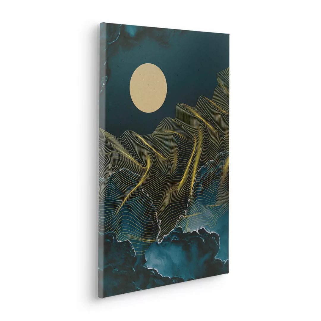 Komar Leinwandbild "Moon Waves", (1 St.), 40x60 cm (Breite x Höhe), Keilrah günstig online kaufen