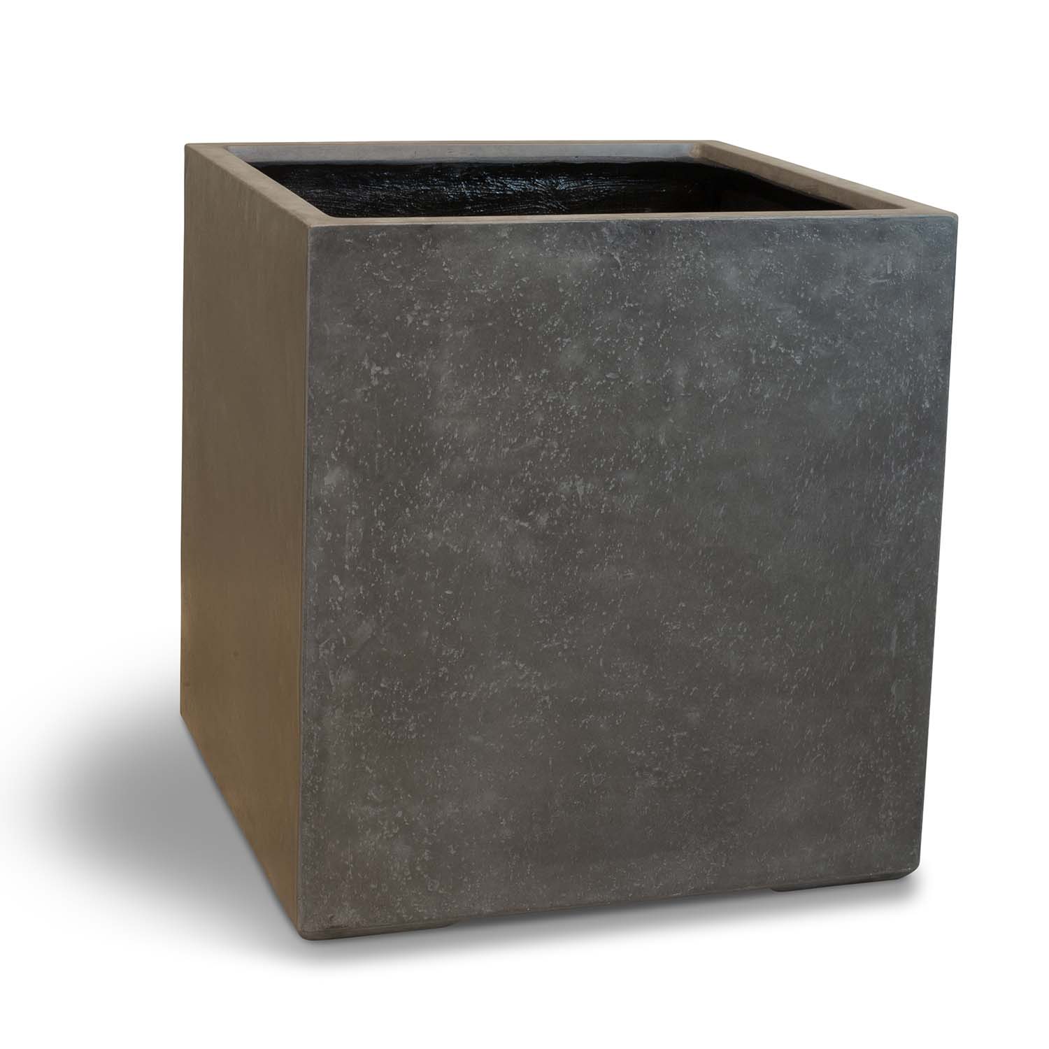 Roccastone würfelförmiger Betonpflanzkübel 60 x 64 cm anthrazit günstig online kaufen