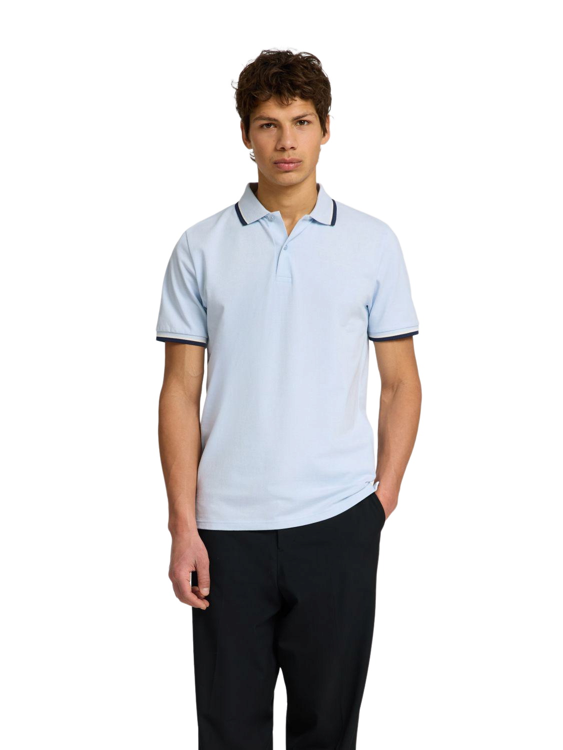 Selected Homme Herren Poloshirt SLHSLIM-ATLAS SPORT - Slim Fit günstig online kaufen