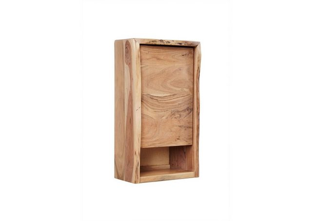 Massivmoebel24 Dreh-/Schwebetürenschrank (Hängeschrank Akazie 40x20x70 natu günstig online kaufen