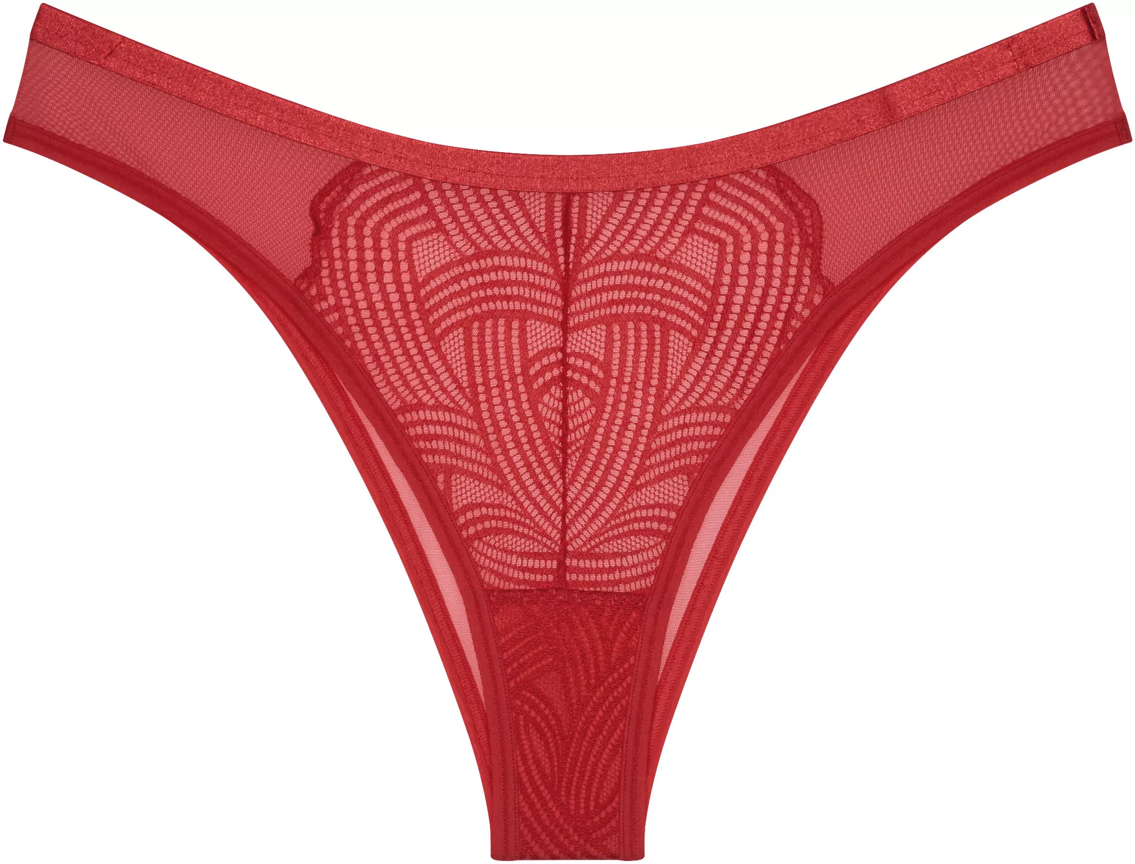 Triumph Brasilslip "Delightful Spotlight", Spitze, hoher Beinausschnitt, gl günstig online kaufen
