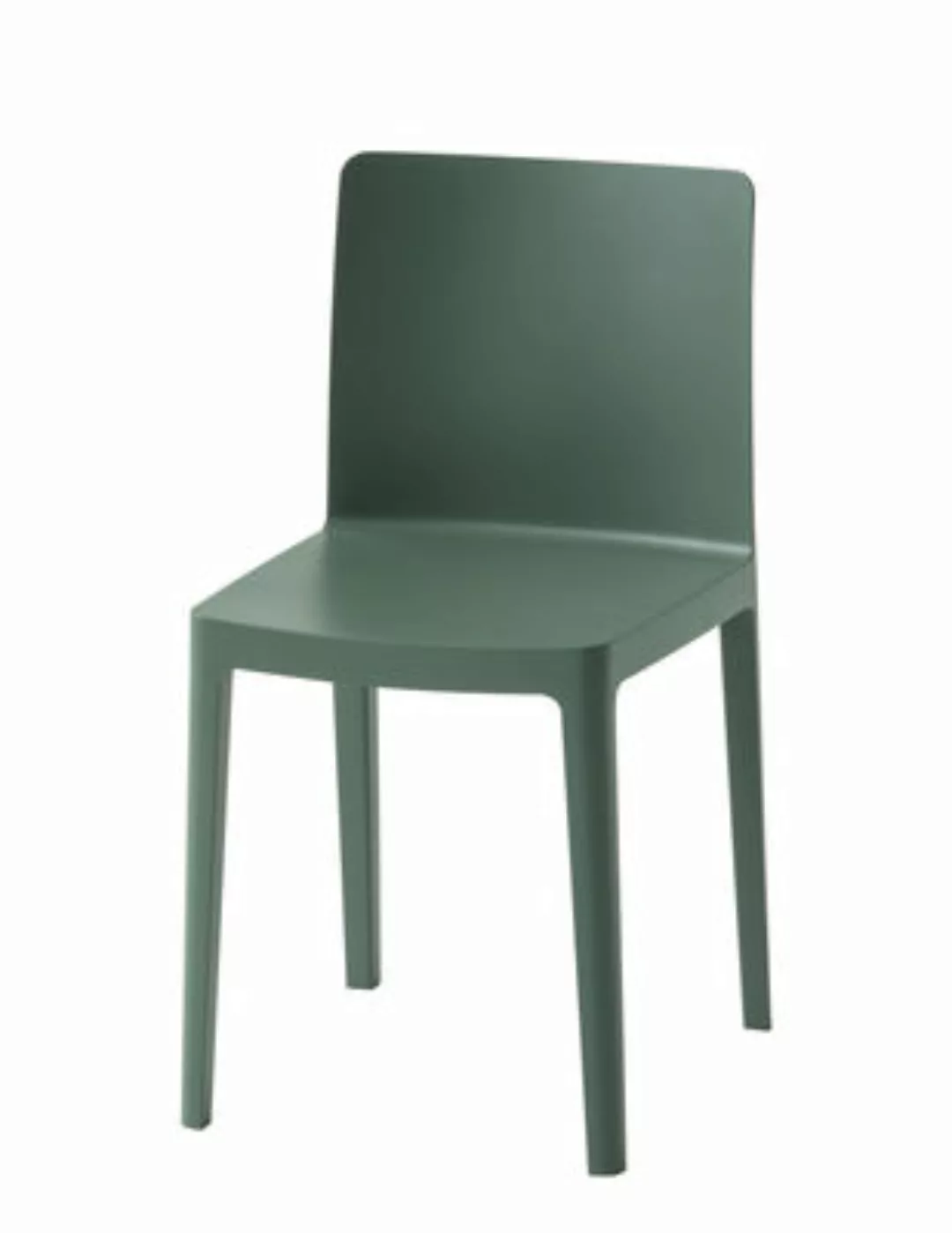 Stuhl Elementaire plastikmaterial grün - Hay - Grün günstig online kaufen