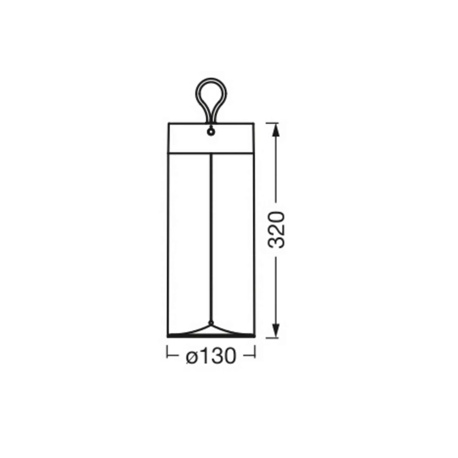 Ledvance Decor Filament LED-Tischlampe Akku, 32cm günstig online kaufen