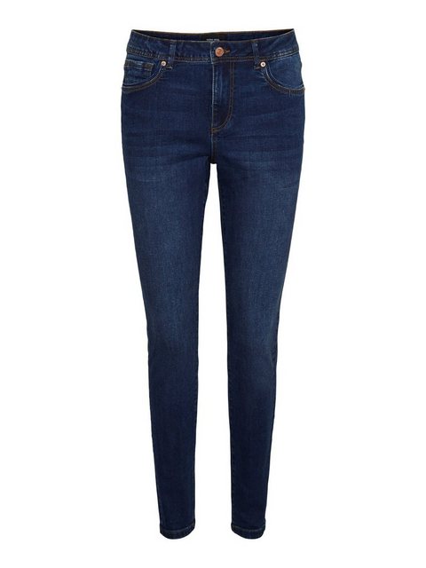 Vero Moda Damen Jeans VMTANYA VI3144 - Skinny Fit - Blau - Dark Blue Denim günstig online kaufen