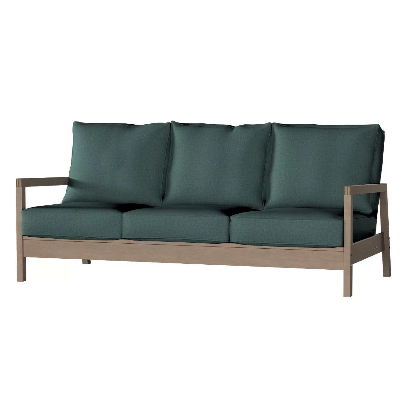 Bezug für Lillberg 3-Sitzer Sofa, türkis, Sofahusse, Lillberg 3-Sitzer, Mad günstig online kaufen