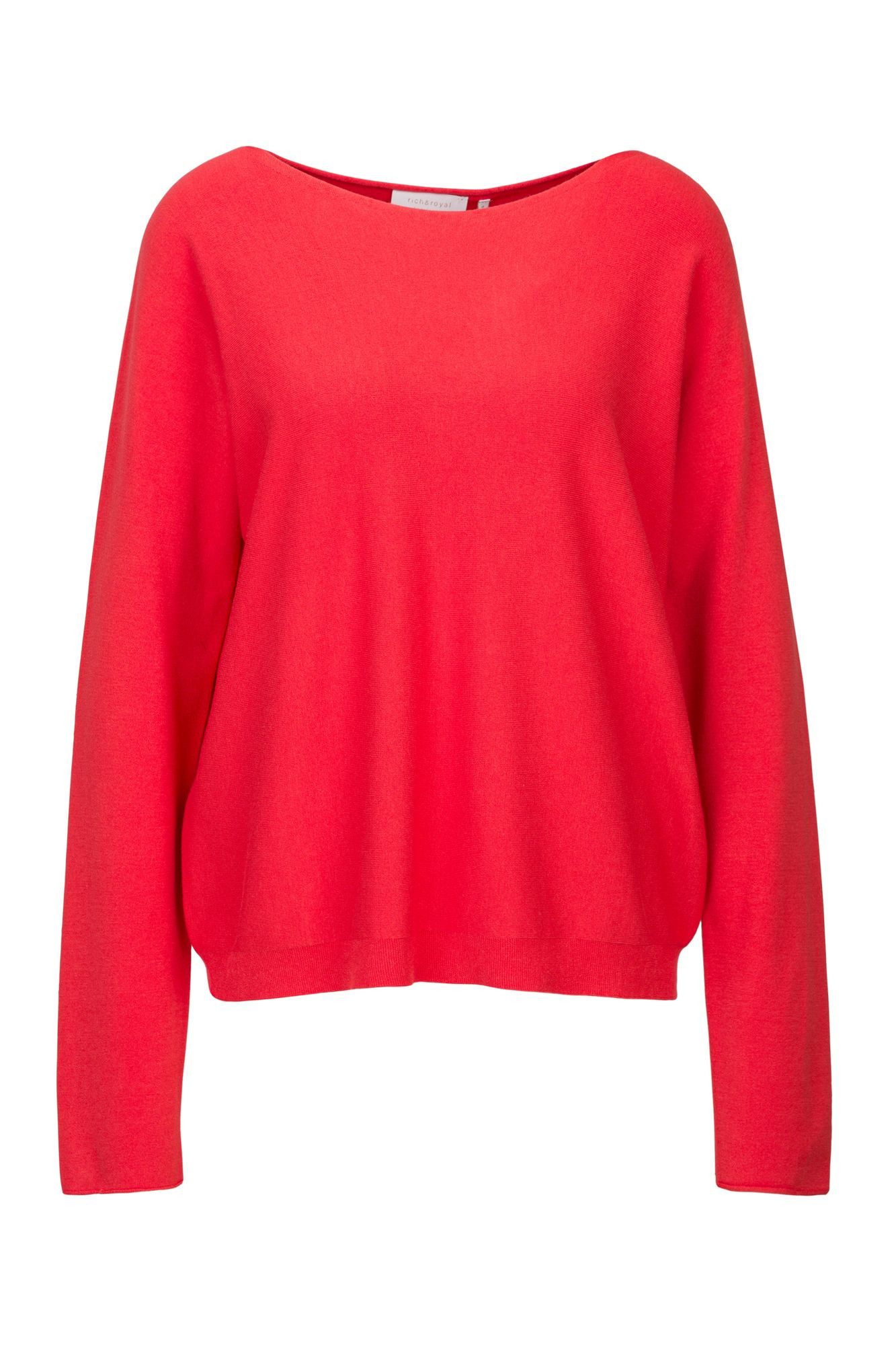 RICHROYAL Strickpullover D-Strick Oversize-Look günstig online kaufen