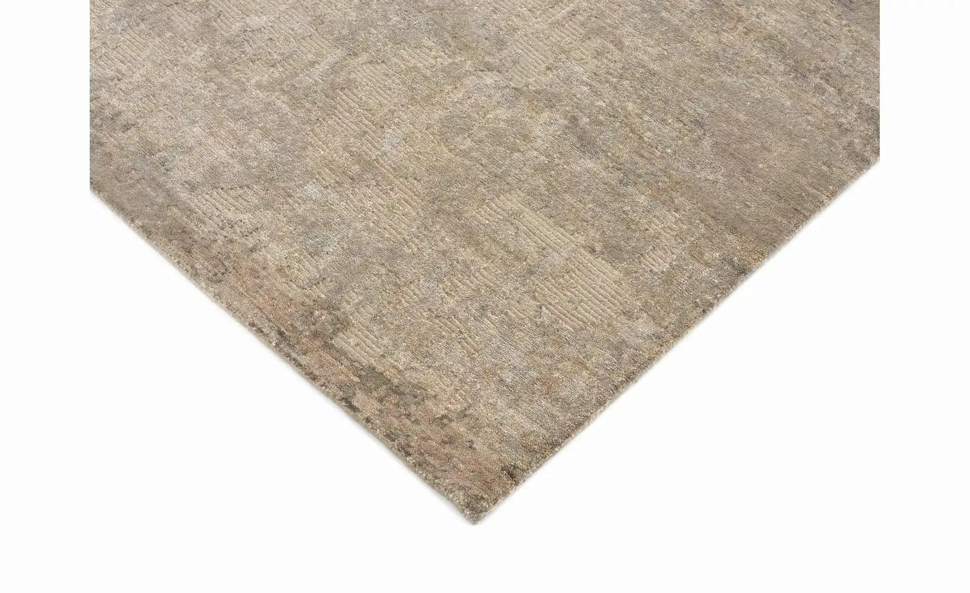 Musterring Teppich   ¦ beige ¦ Viskose,Wolle ¦ Maße (cm): B: 140 H: 0,4 Tep günstig online kaufen