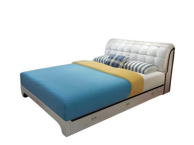 Xlmoebel Bett Doppelbett Luxus Design Polsterbett Leder Ehebett Luxur Bette günstig online kaufen