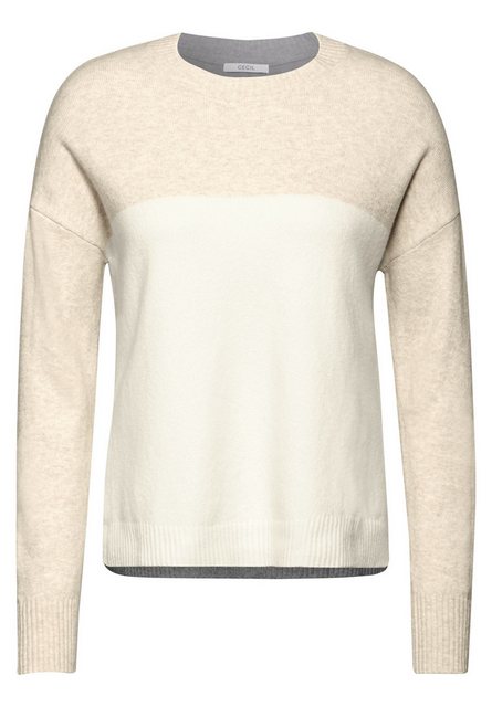 Cecil Strickpullover, mit Rundhalsausschnitt günstig online kaufen