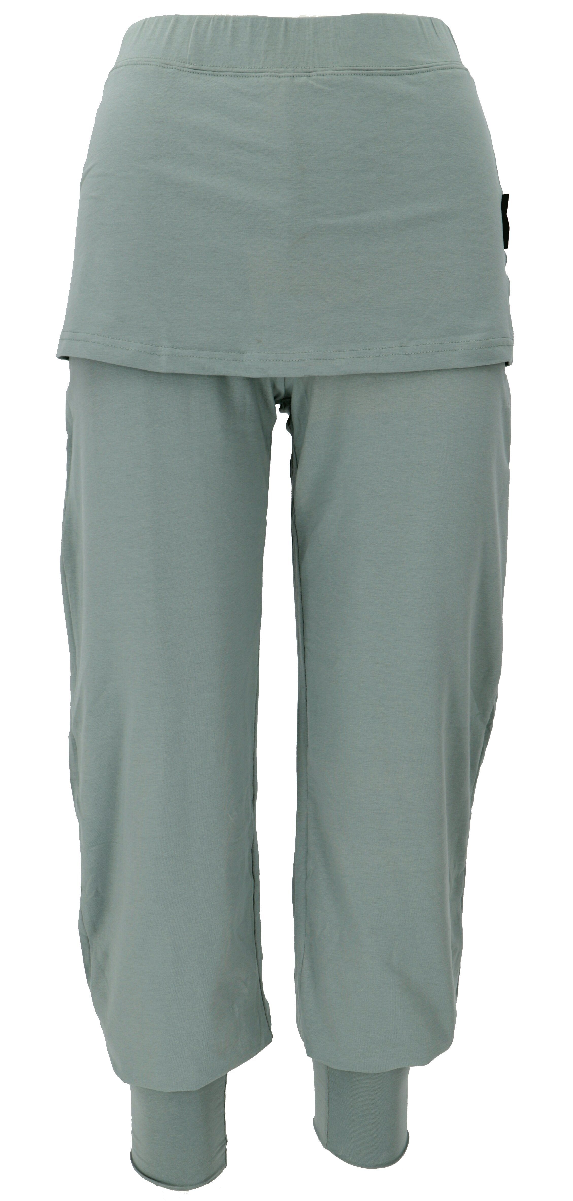 Guru-Shop Relaxhose Yoga-Hose mit Minirock in günstig online kaufen
