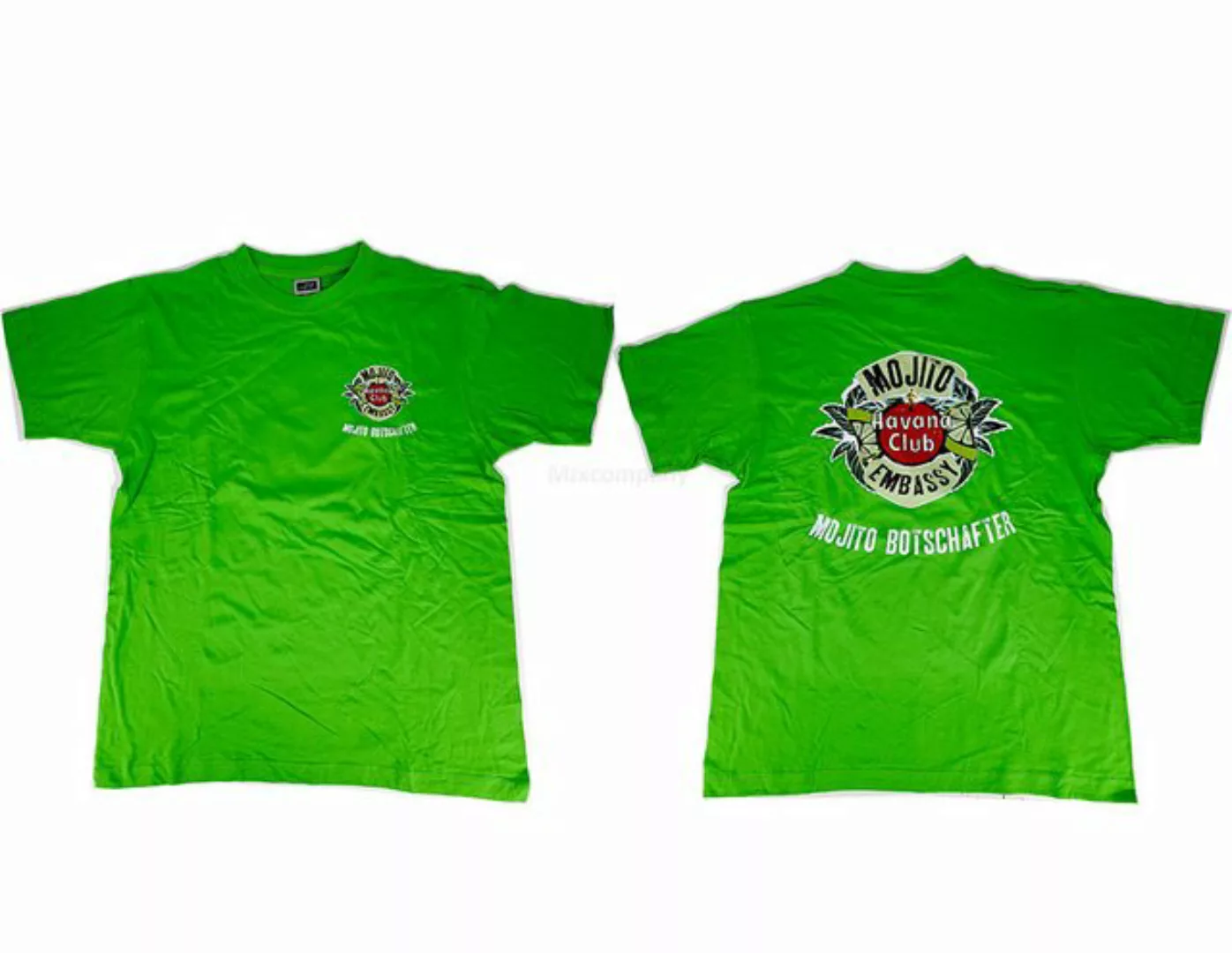 AVA T-Shirt 2x Havana Club T-shirt in Grün / Mojito Botschafter T shirt Her günstig online kaufen