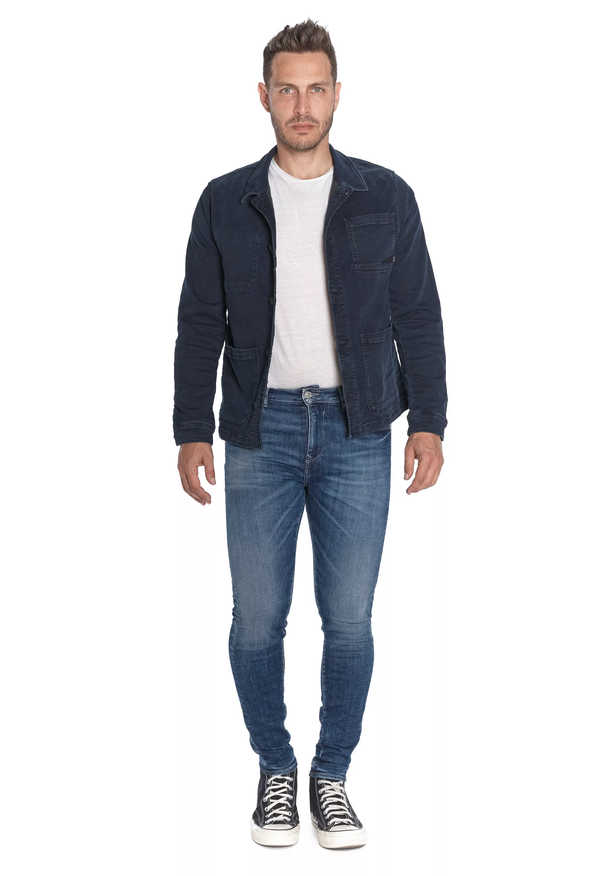 Le Temps Des Cerises Slim-fit-Jeans "POWERC", mit modischer Waschung günstig online kaufen