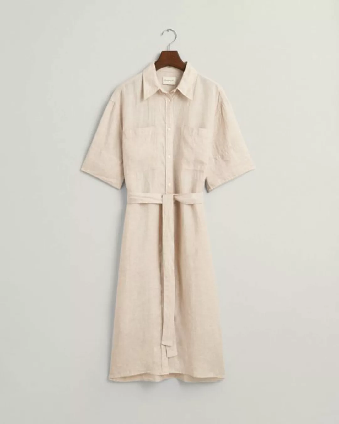 Gant Midikleid REL LINEN SS SHIRT DRESS günstig online kaufen