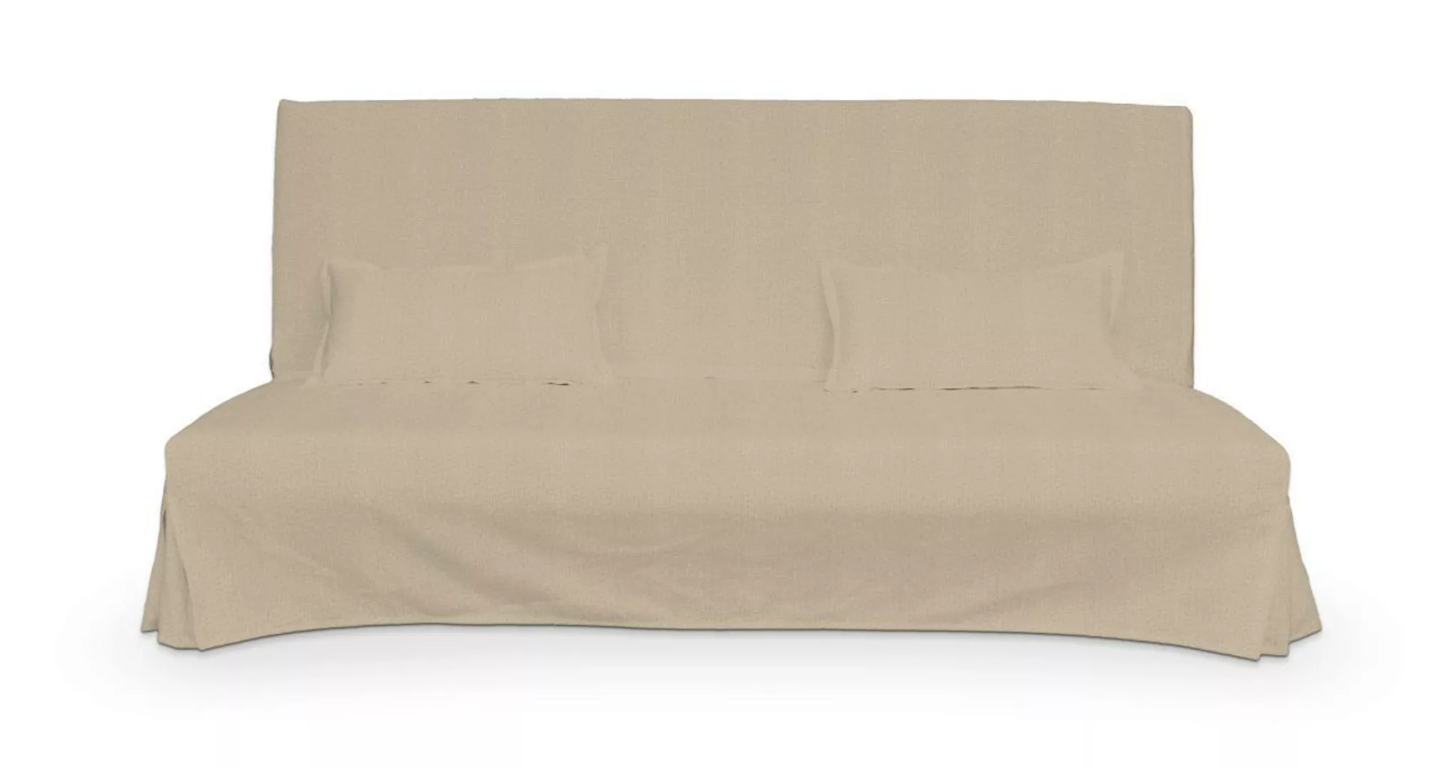 Bezug für Beddinge Sofa, lang mit zwei Kissenhüllen, beige, Bezug für Beddi günstig online kaufen