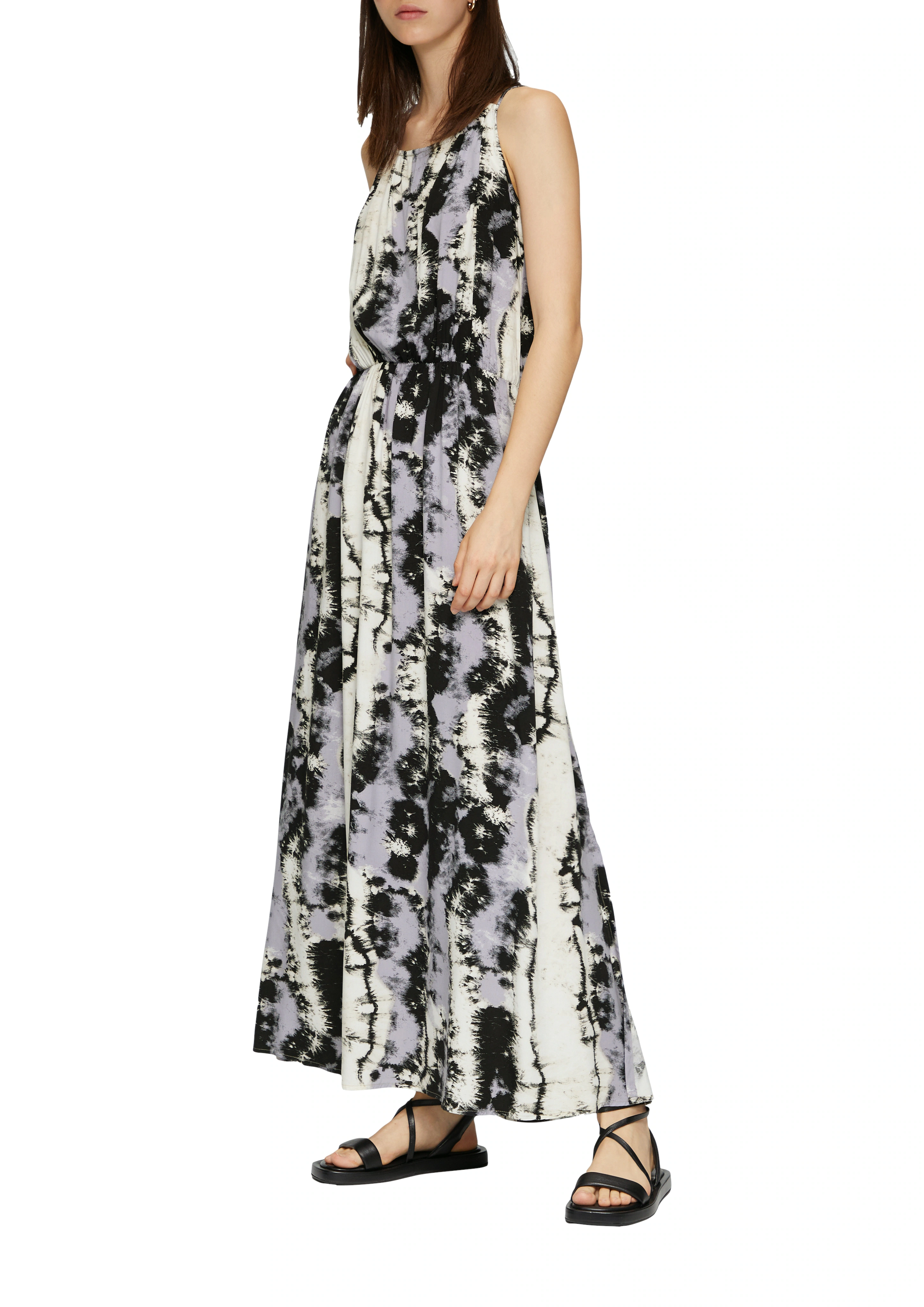 QS Sommerkleid mit All-Over Print günstig online kaufen