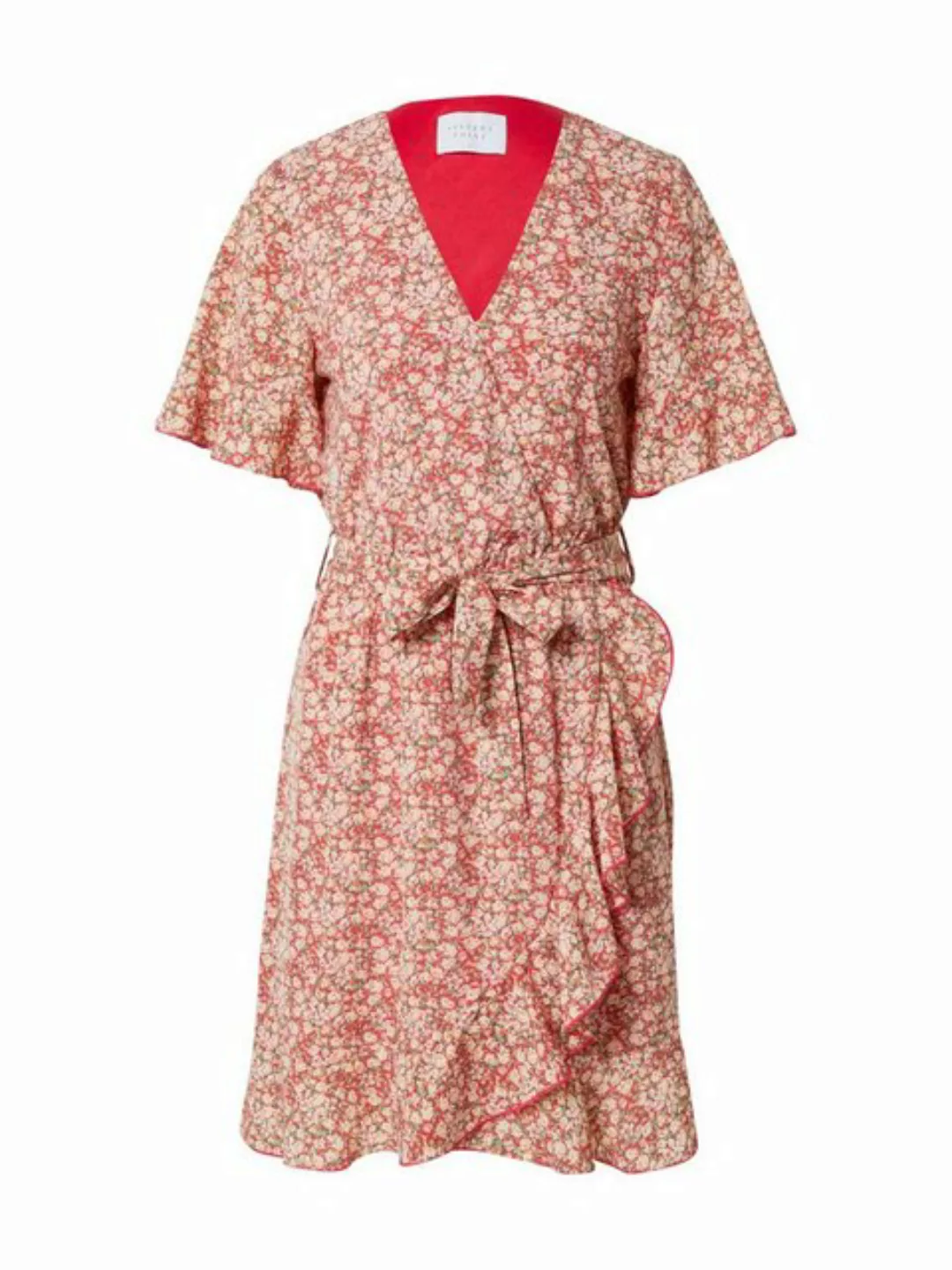 Sisters Point Sommerkleid NEW GRETO (1-tlg) Wickel-Design, Volant günstig online kaufen