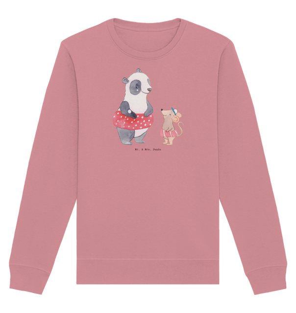 Mr. & Mrs. Panda Longpullover Größe S Otter Schwimmen - Canyon Pink - Gesch günstig online kaufen