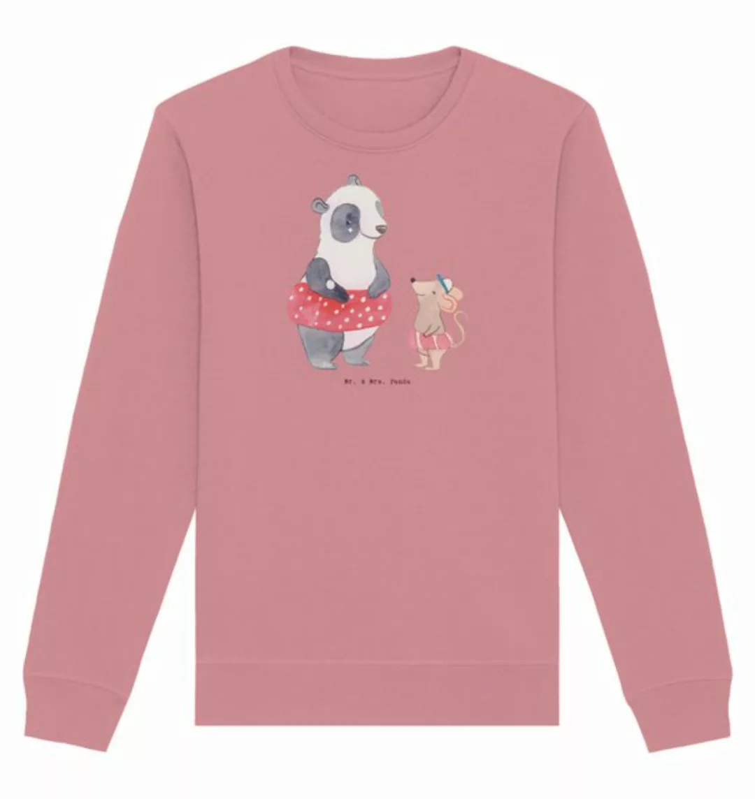 Mr. & Mrs. Panda Longpullover Größe XS Otter Schwimmen - Canyon Pink - Gesc günstig online kaufen