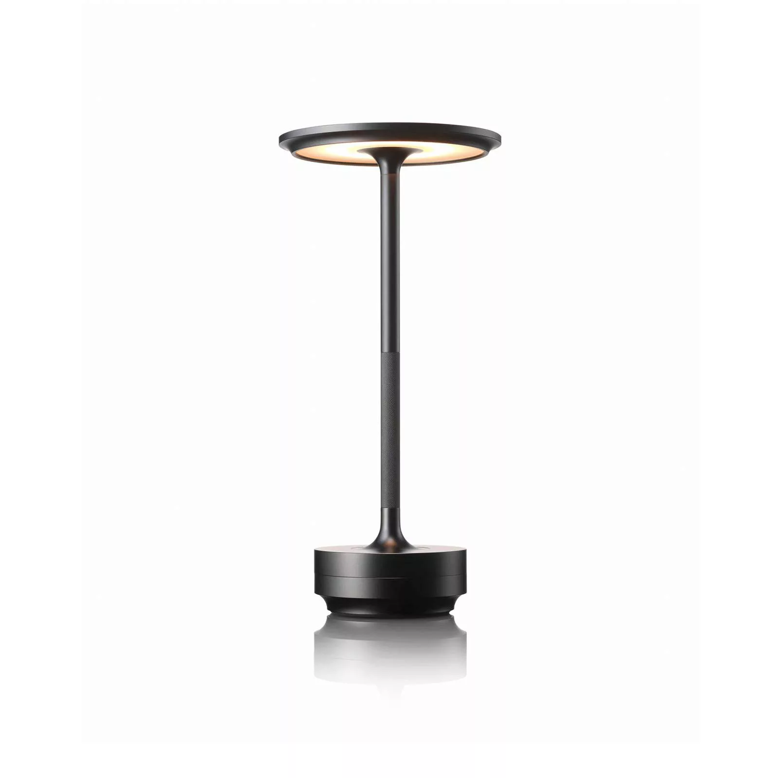 LeuchtNatur Luxa I LED-Akku-Tischleuchte, schwarz günstig online kaufen