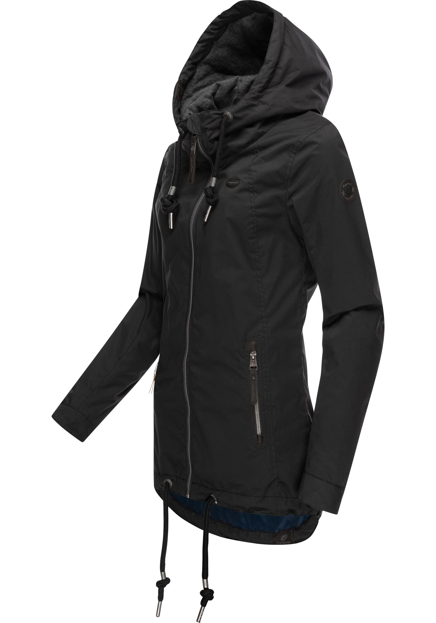 Ragwear Outdoorjacke "Zuzka", mit Kapuze, stylische Übergangsjacke mit groß günstig online kaufen