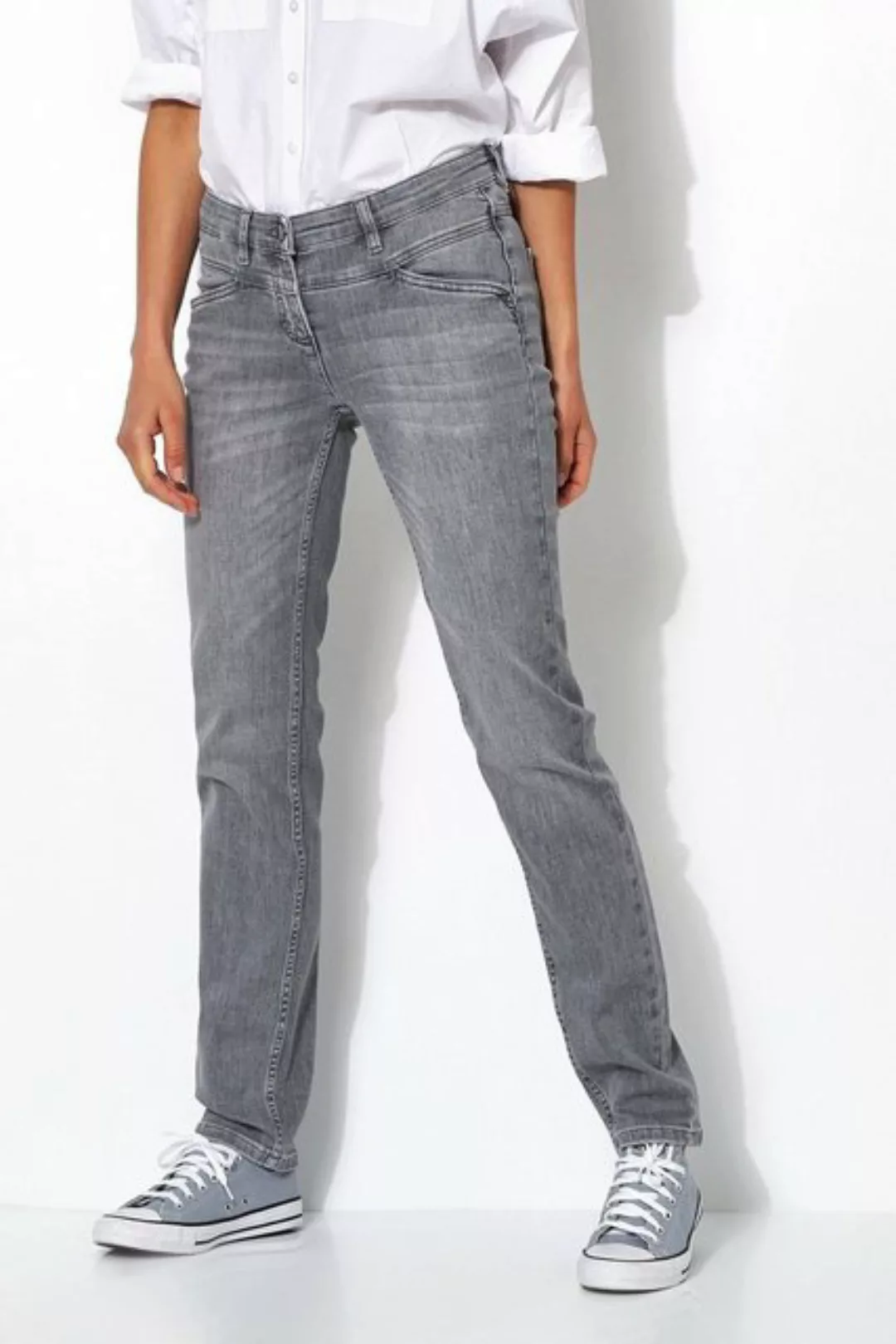 TONI 5-Pocket-Jeans Perfect Shape mit Hüftsattel vorne günstig online kaufen