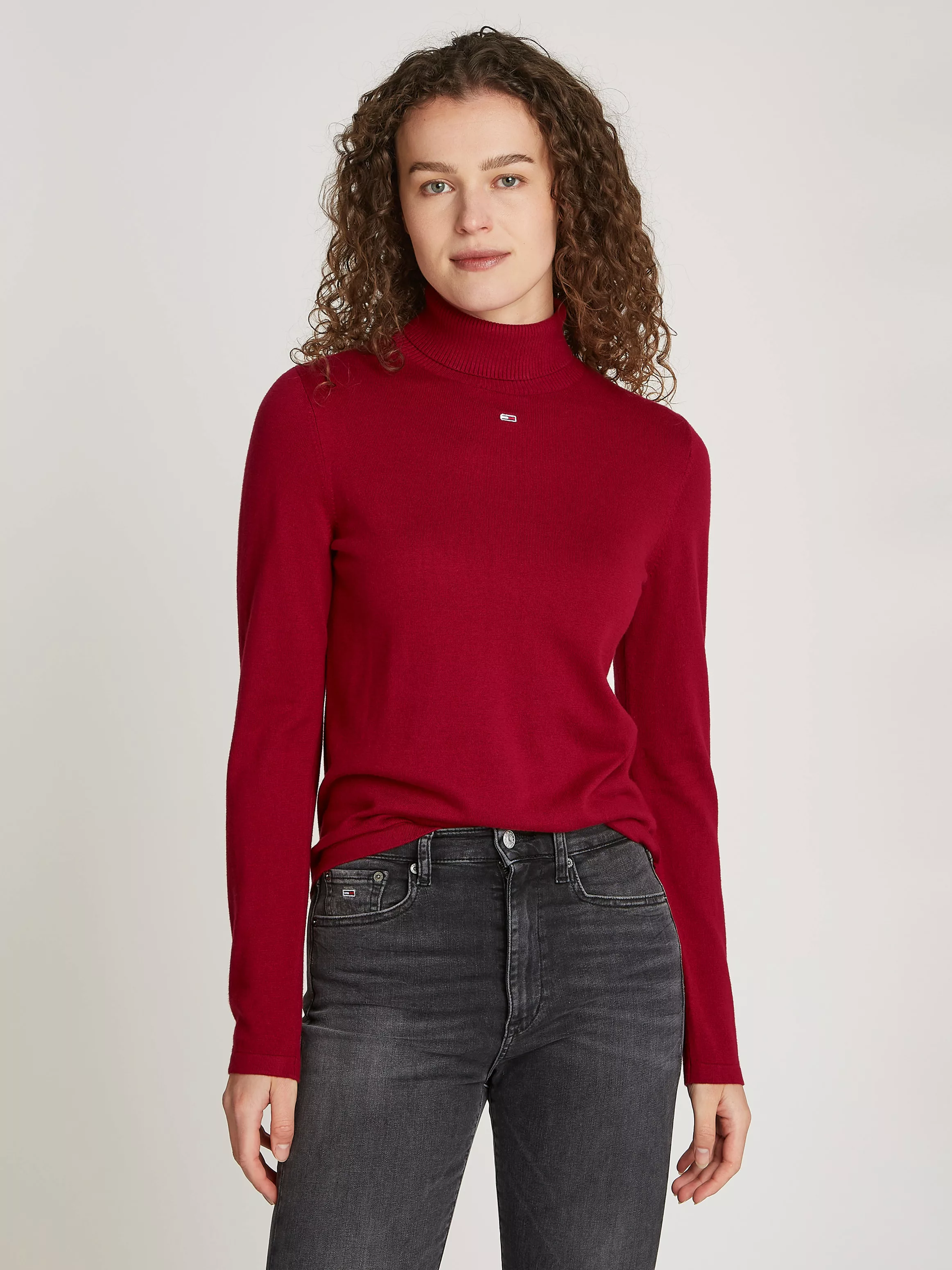 Tommy Jeans Curve Rollkragenpullover "TJW ESSENTIAL TRTLNK SWEATER EXT", mi günstig online kaufen