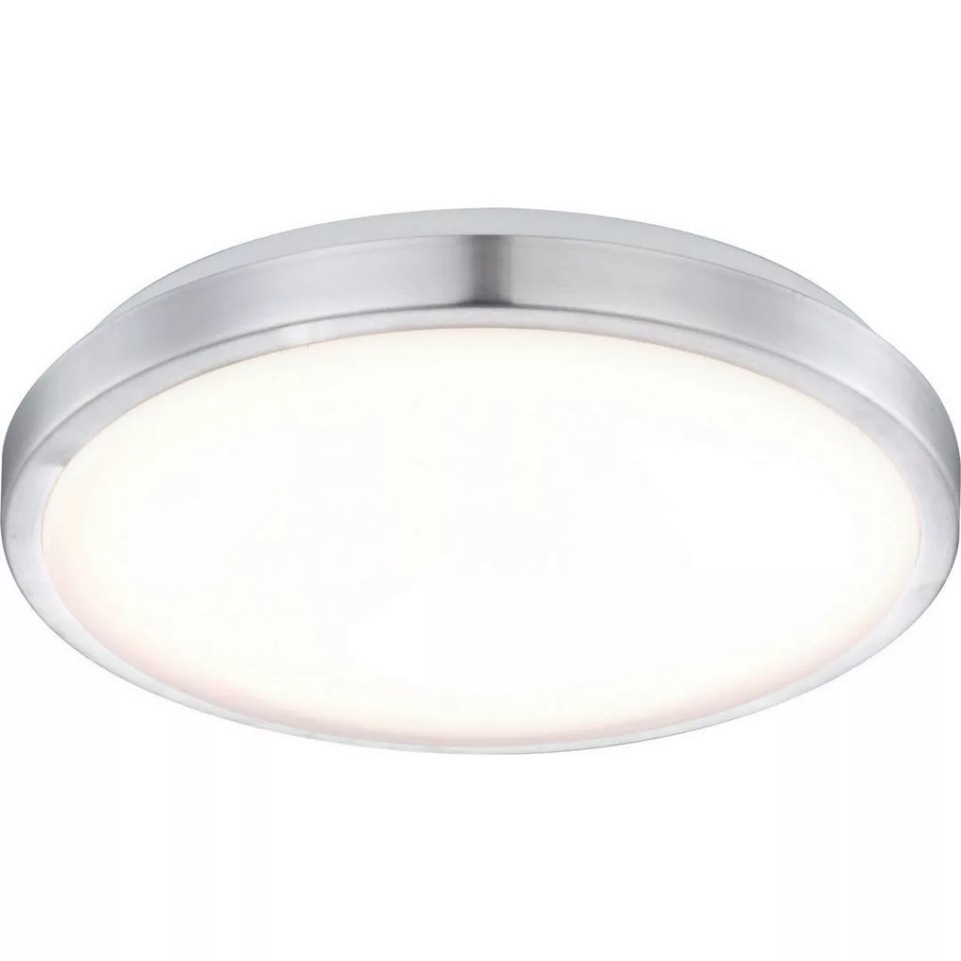 LED Deckenleuchte, 1-flammig - silber - 30 cm - 9 cm - Sconto günstig online kaufen