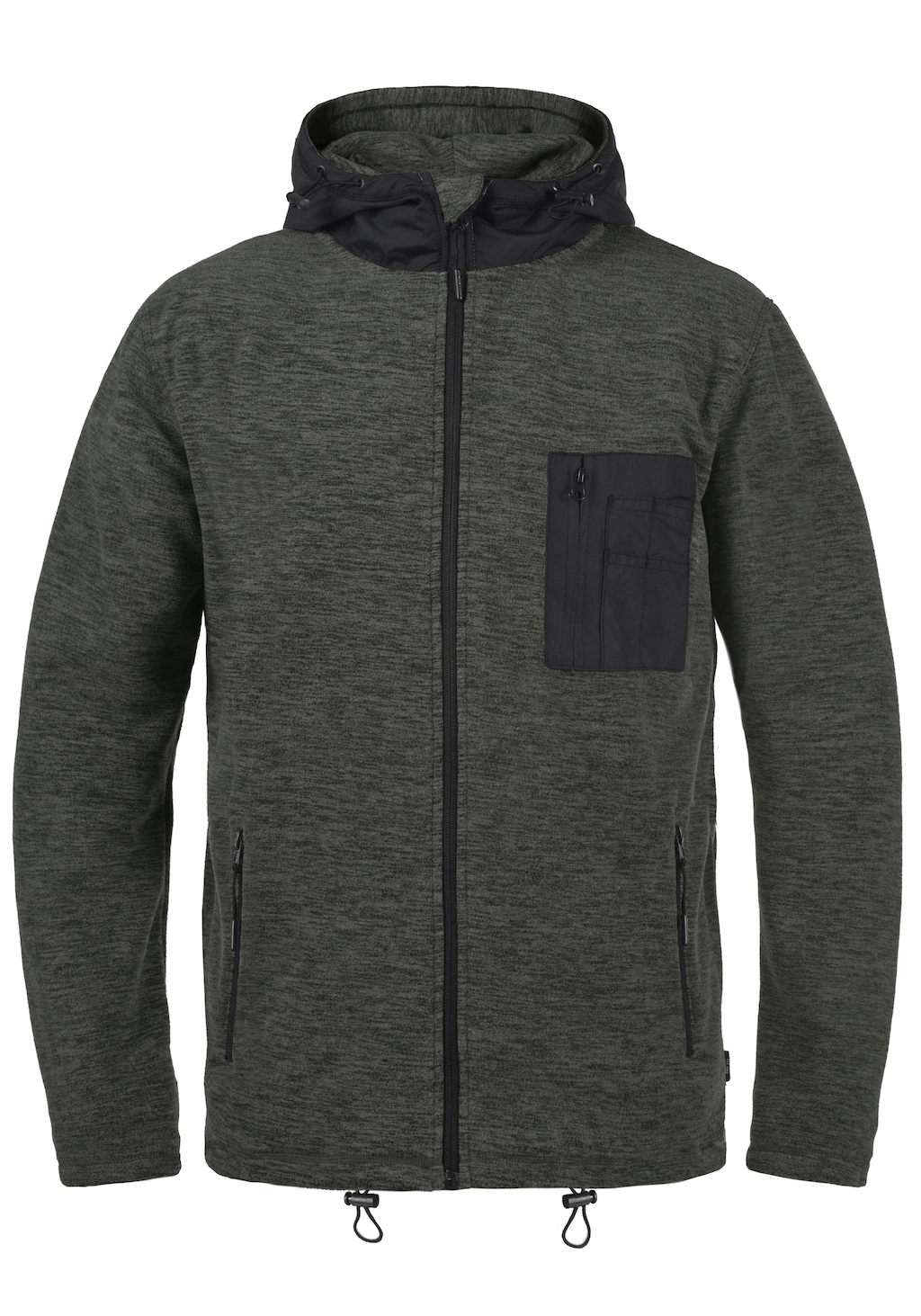 Indicode Fleecejacke IDWilmot Herren Fleecejacke mit Kapuze günstig online kaufen