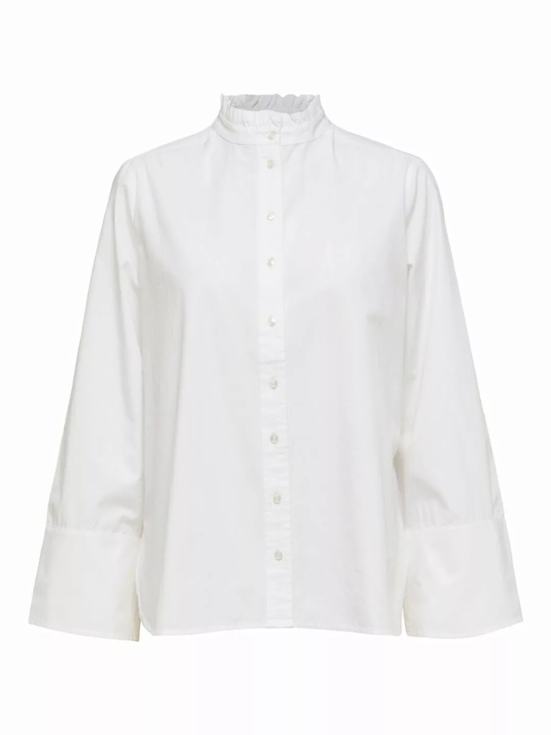 SELECTED Strukturierte Hemd Damen White günstig online kaufen