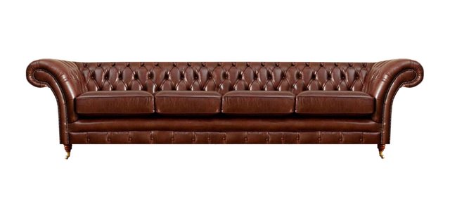 JVmoebel Chesterfield-Sofa Sofa Viersitzer Chesterfield Couch Wohnzimmer Po günstig online kaufen