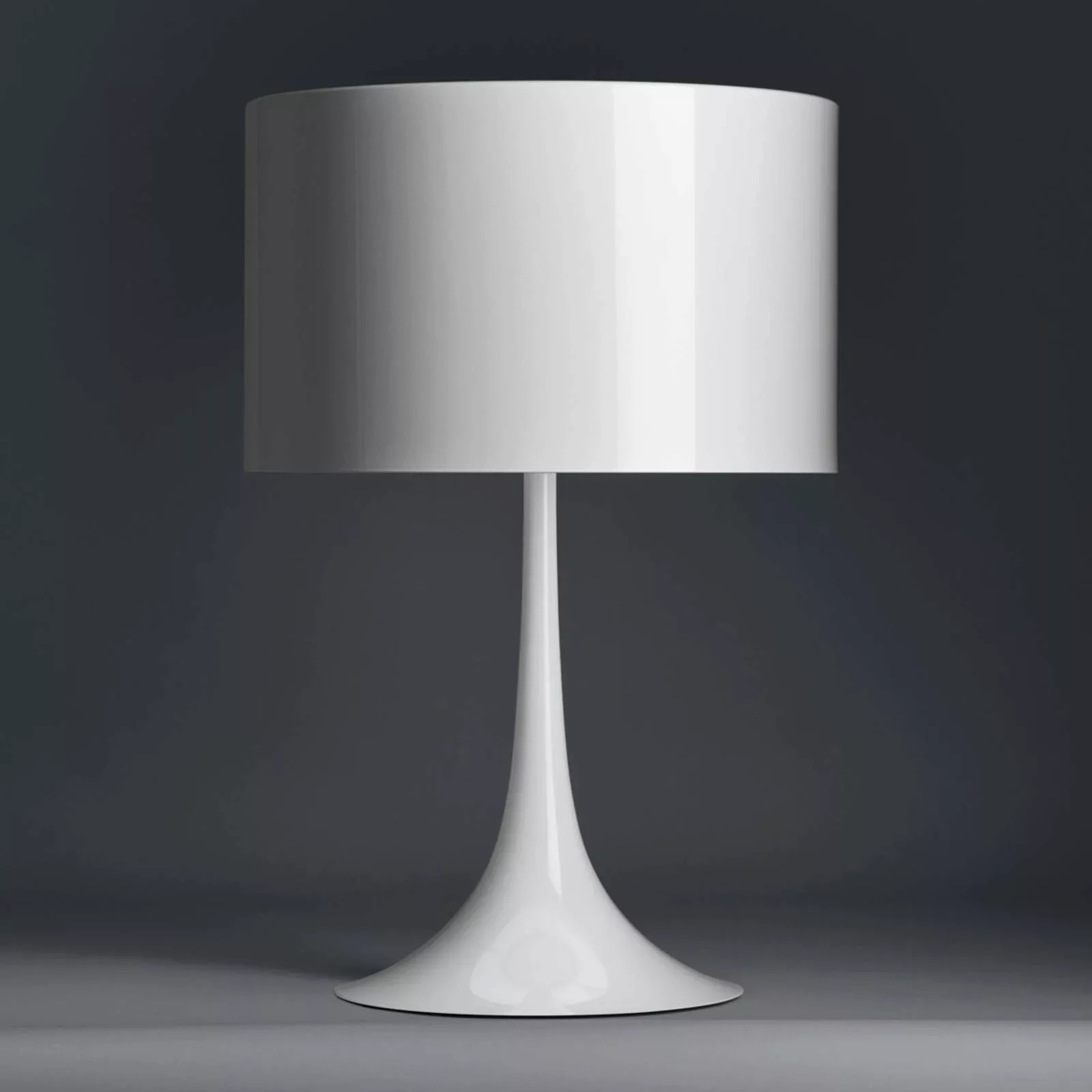 FLOS Spun Light T1 - weiße Tischleuchte günstig online kaufen