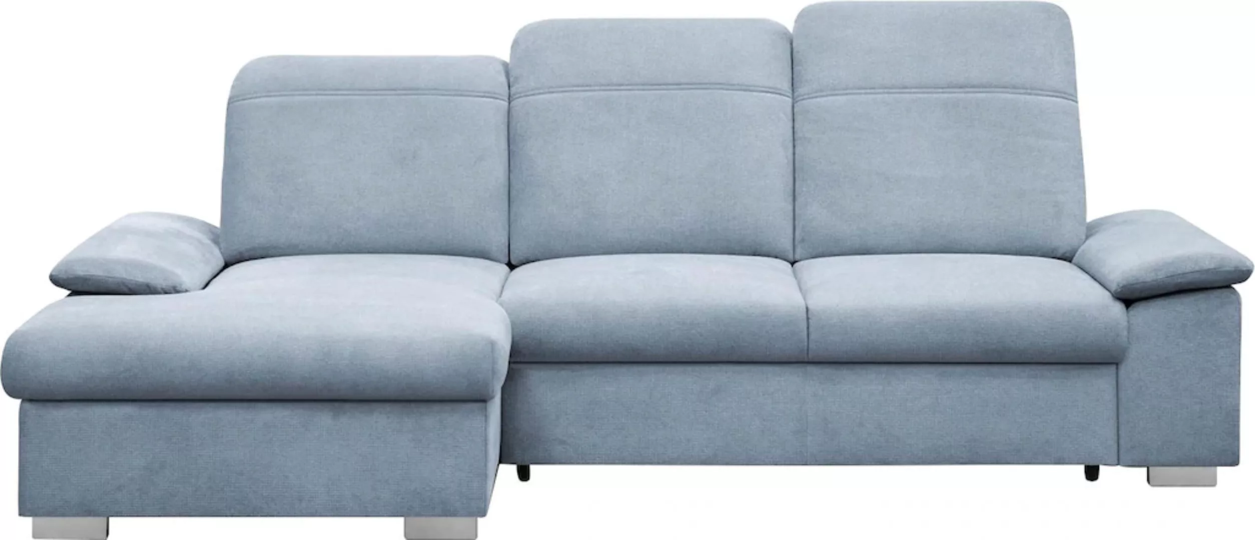 CALIZZA INTERIORS Ecksofa Moli 2 L-Form, Bettkasten, Schlaffunktion, Kopfte günstig online kaufen