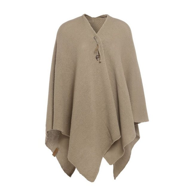 Knit Factory Strickponcho Jazz Poncho capes One Size Glatt Grün (1-tlg) mod günstig online kaufen