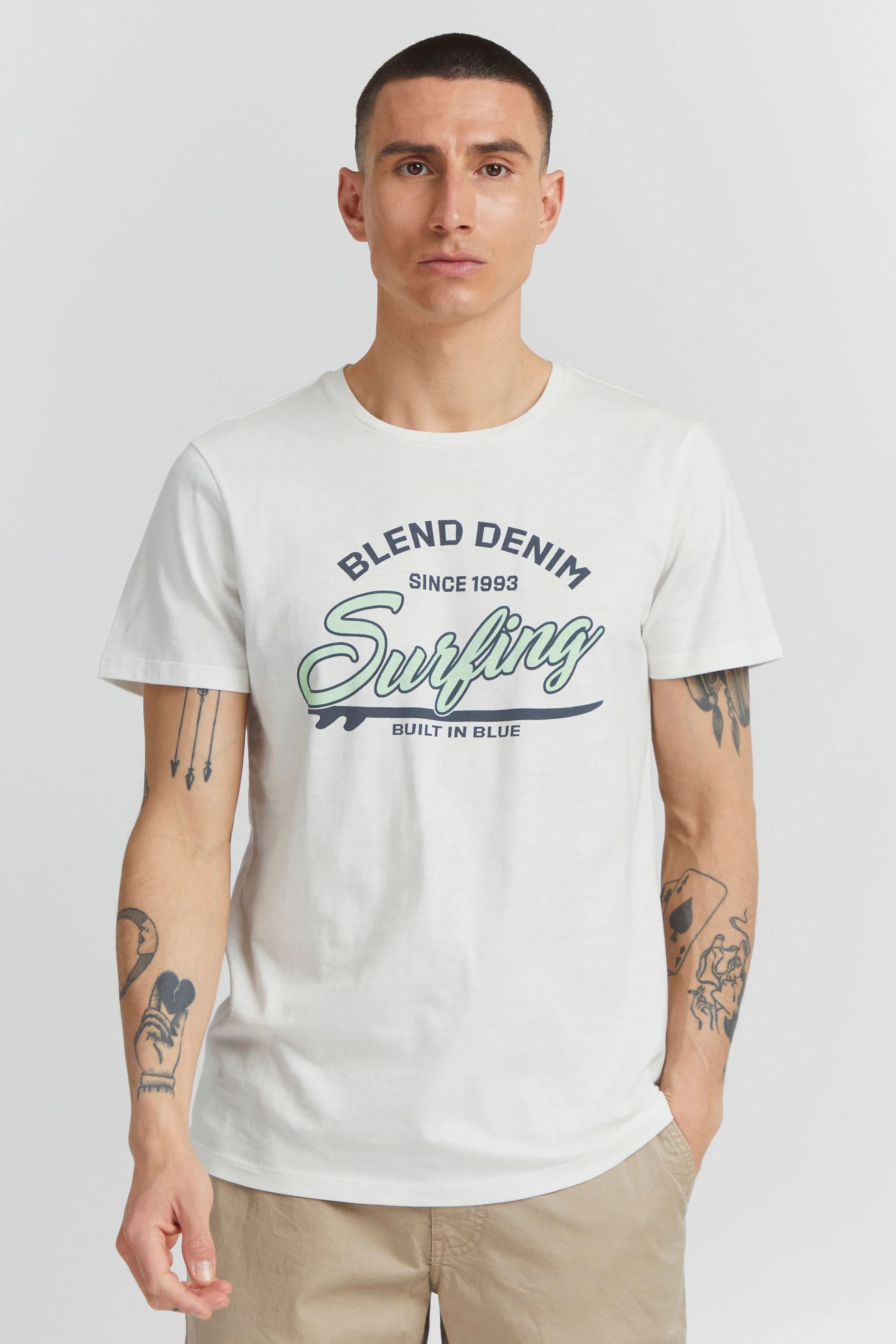 Blend T-Shirt "BLEND BHFingo - 20714920 ME" günstig online kaufen