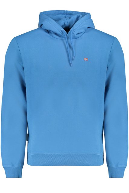 Napapijri Sweatshirt Herren Sweatshirt Blau - Regular Fit Hoodie mit günstig online kaufen