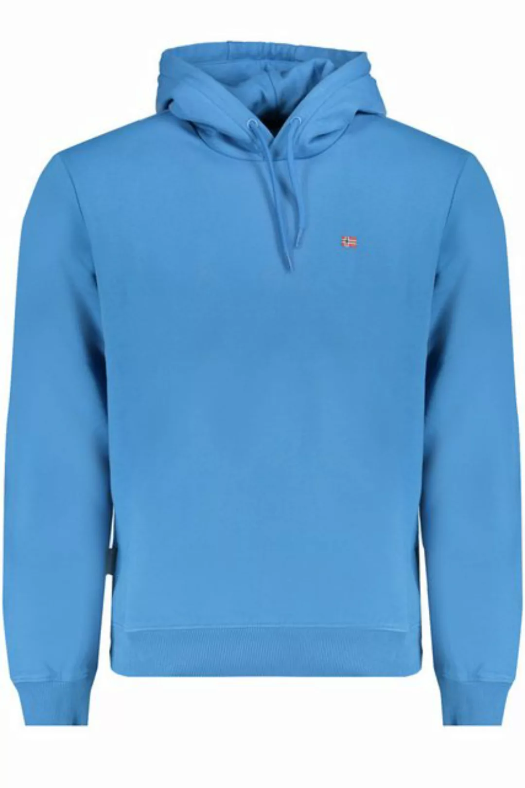 Napapijri Sweatshirt Herren Sweatshirt Blau - Regular Fit Hoodie mit günstig online kaufen