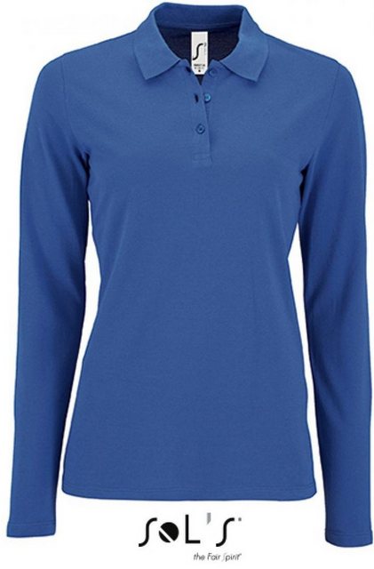 SOLS Langarm-Poloshirt Damen Long-Sleeve Piqué Polo Shirt Perfect günstig online kaufen