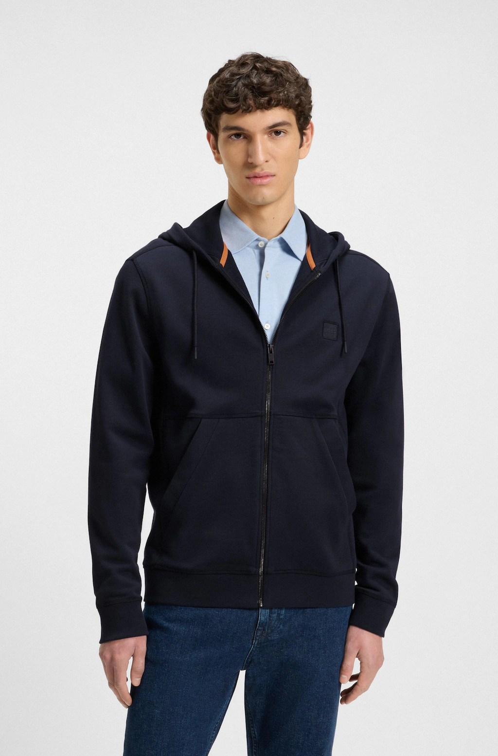 BOSS ORANGE Kapuzensweatjacke "Zetalky", mit Kängurutasche günstig online kaufen