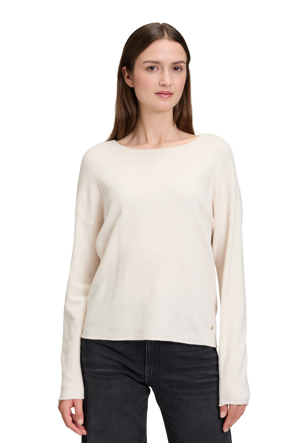 Betty&Co Strickpullover "Betty & Co Damen Strickpullover mit Rundhalsaussch günstig online kaufen