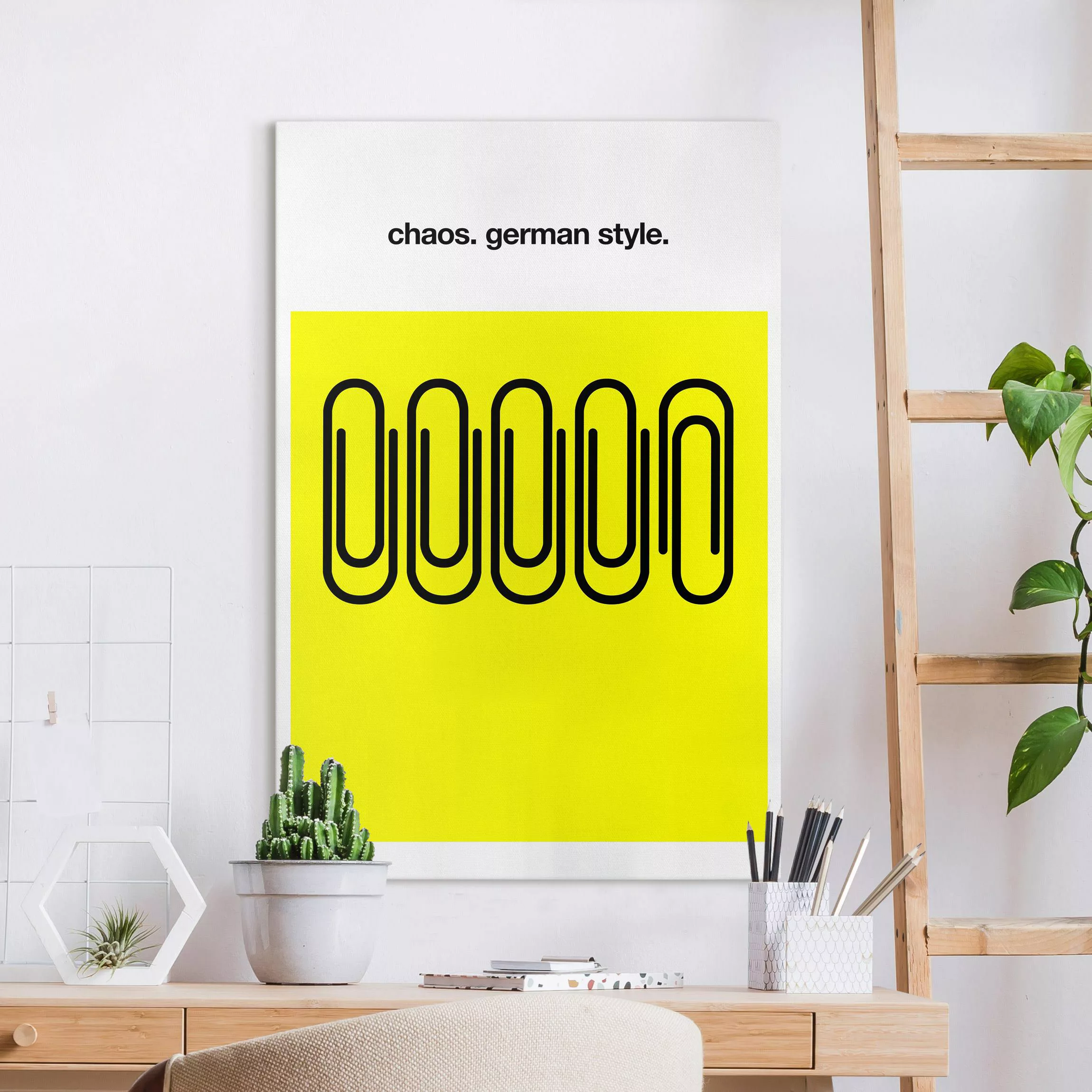 Leinwandbild German Chaos günstig online kaufen