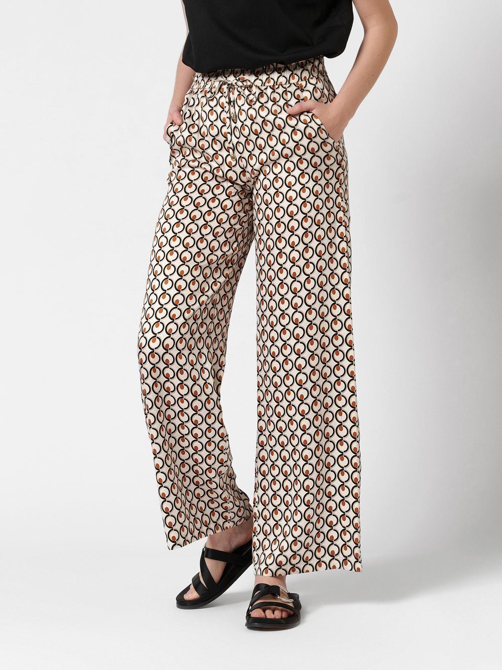 ROSNER Schlupfhose Mara_355 mit Punkte-Print günstig online kaufen