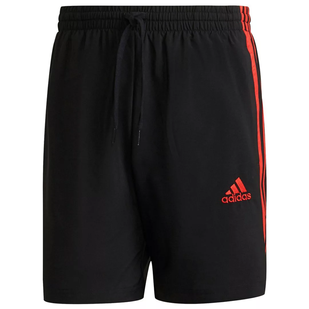 Adidas 3 Stripes Chelsea Shorts Hosen XS Black / Scarlet günstig online kaufen