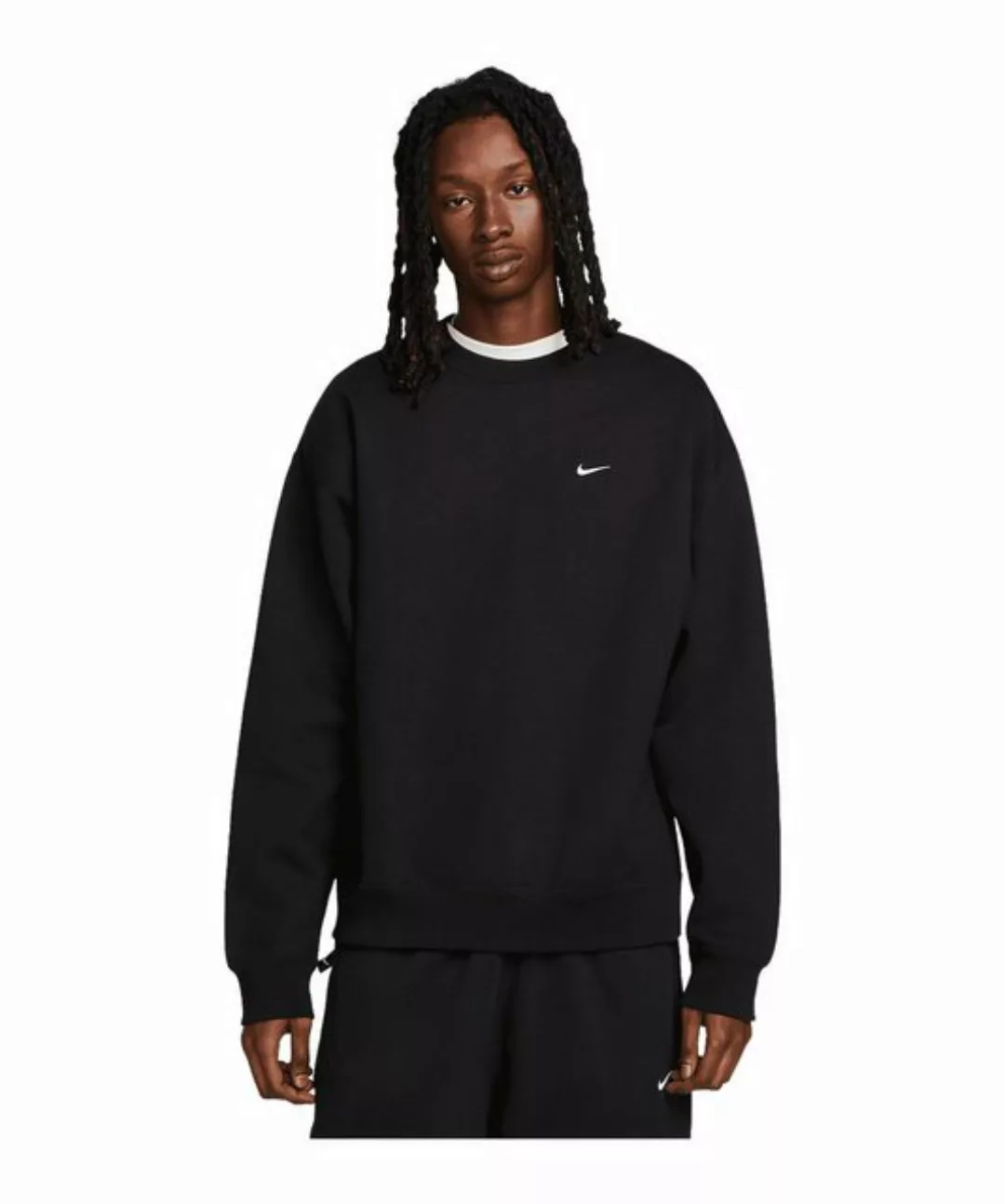 Nike Sweater Fleece Solo Swoosh Crew Sweatshirt günstig online kaufen