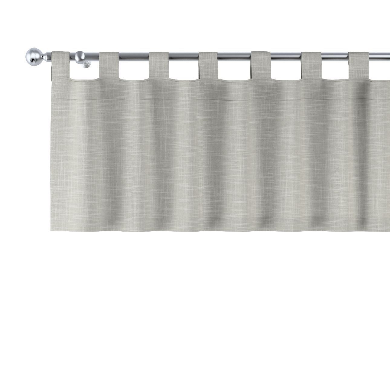 Kurzgardine mit Schlaufen, beige, 130 x 40 cm, Harmony (144-77) günstig online kaufen