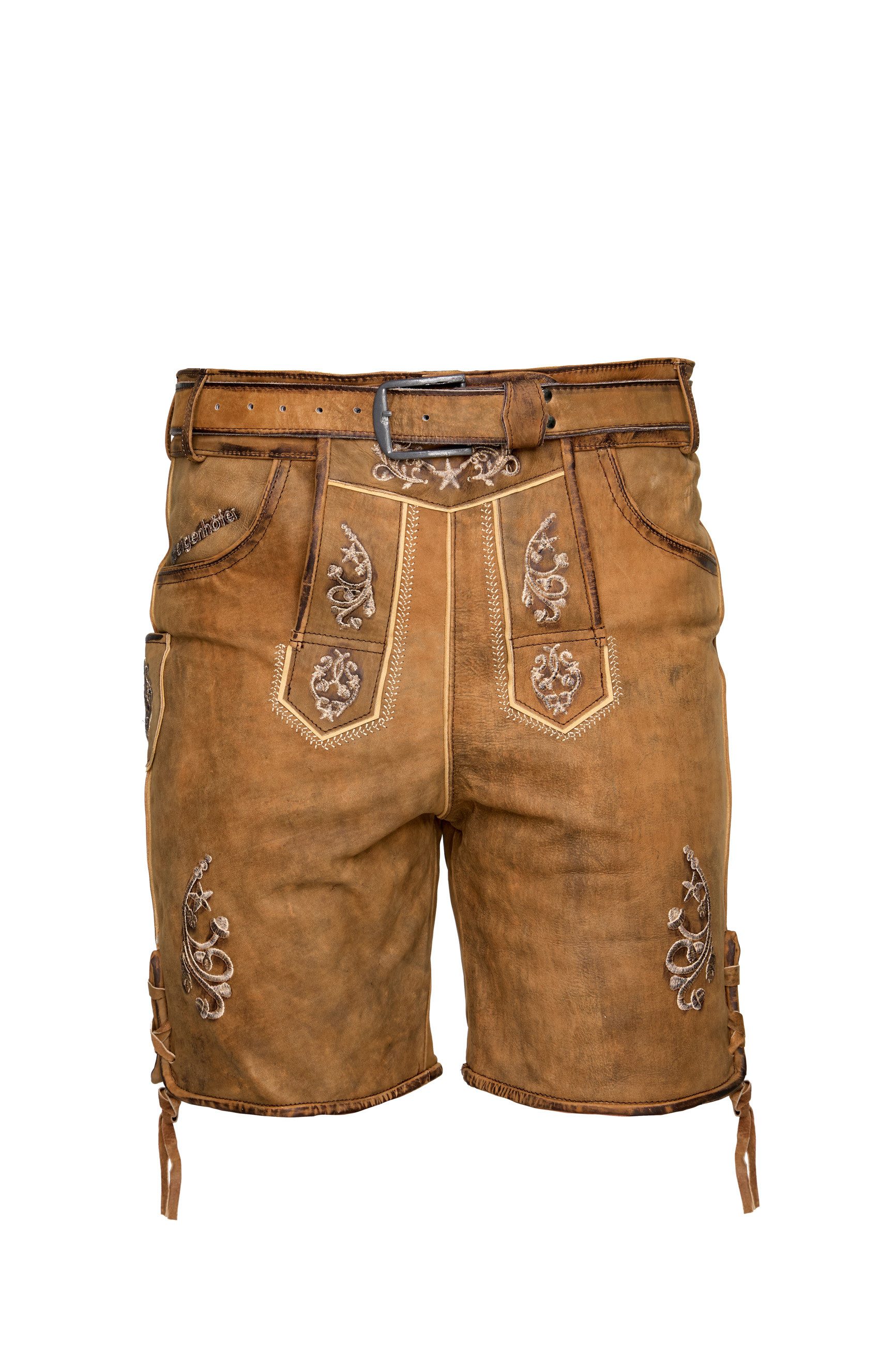 Steigenhöfer Manufaktur Trachtenlederhose ANTIK traditionelles bayrisches günstig online kaufen