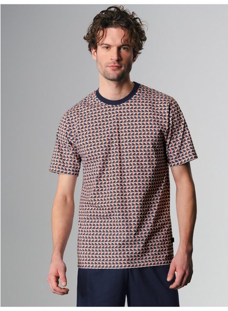 Trigema T-Shirt TRIGEMA T-Shirt mit abstraktem Muster (1-tlg) günstig online kaufen