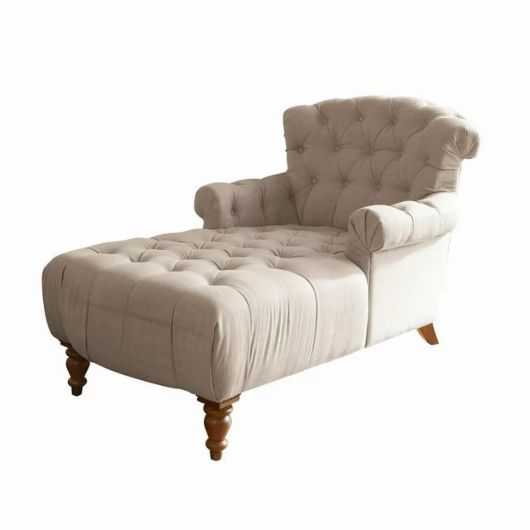 Mirabeau Sofa Chaiselongue Springfield Village beige/braun günstig online kaufen