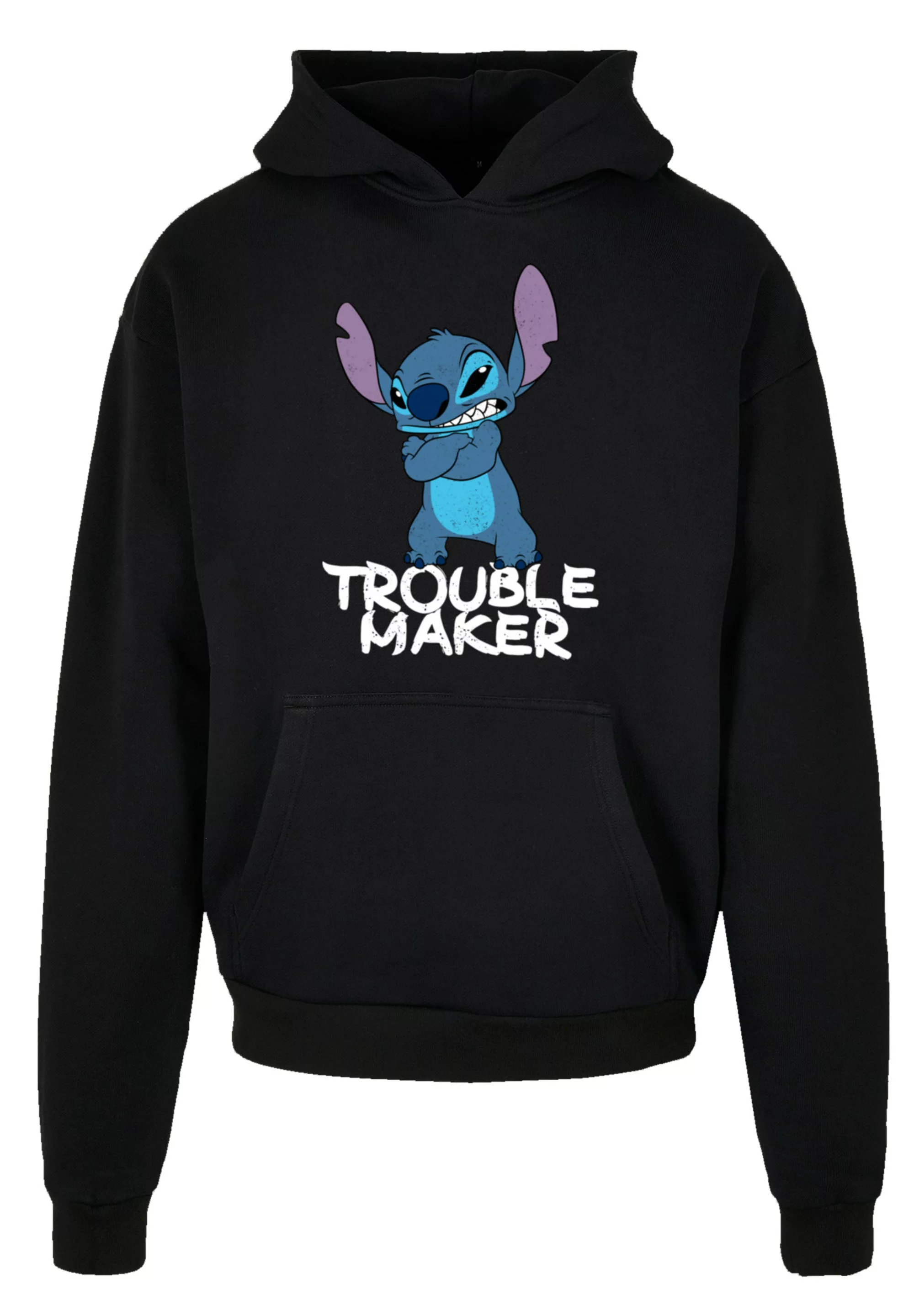 F4NT4STIC Kapuzenpullover "Disney Lilo & Stitch Trouble Maker Hooded Sweate günstig online kaufen